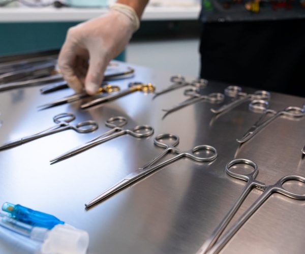Chirurgické vybavenie veterinárnej kliniky VetOn v Miloslavove